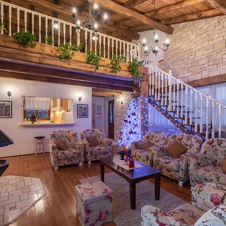 Family Villa Lipica With Private Pool And Jacuzzi 帕津 外观 照片
