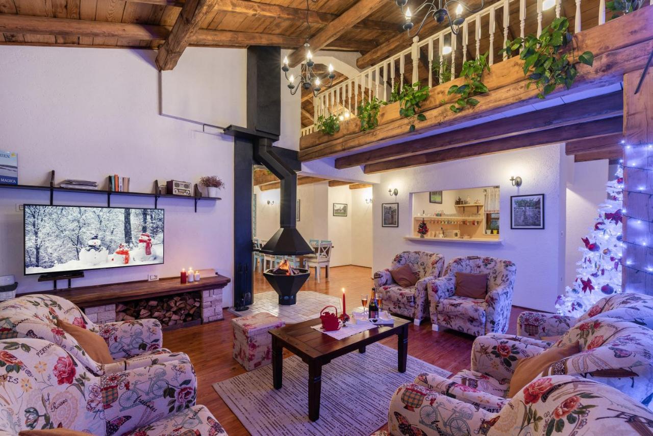 Family Villa Lipica With Private Pool And Jacuzzi 帕津 外观 照片